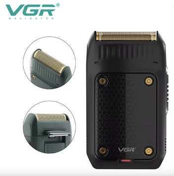 Электробритва  для бритья шейвер VGR V-353 Черная V353 фото