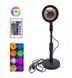 Проекційна лампа заходу сонця Sunset lamp RGB, кольорова 760 фото 6