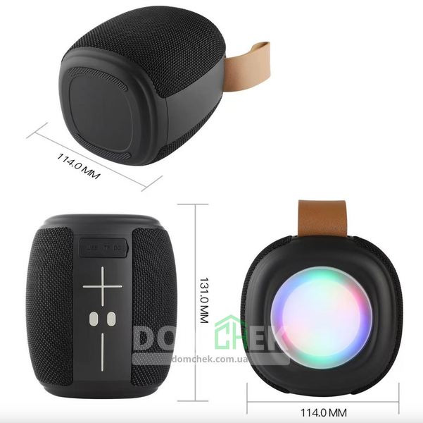 Качественная беспроводная Bluetooth колонка KTS‑2310 800 мАч Черная 2310 фото