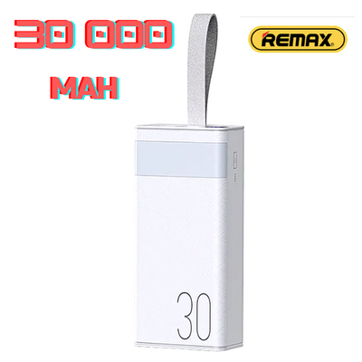 Внешний аккумулятор Remax RPP-320 30000 mAh Белый, Повербанк 30000mAh RPP-320W фото