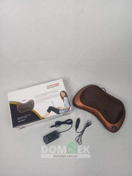 Масажна подушка Massage Pillow для машини і будинки з інфрачервоним підігрівом 0003 SH фото