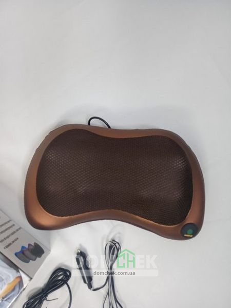 Массажная подушка Massage Pillow для машины и дома с инфракрасным подогревом 0003 SH фото