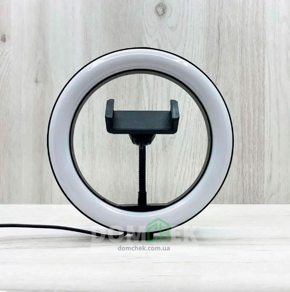 Кільцева лампа RGB Ring Light 26 см, в подарунок блютуз пульт rgb -26 SH фото