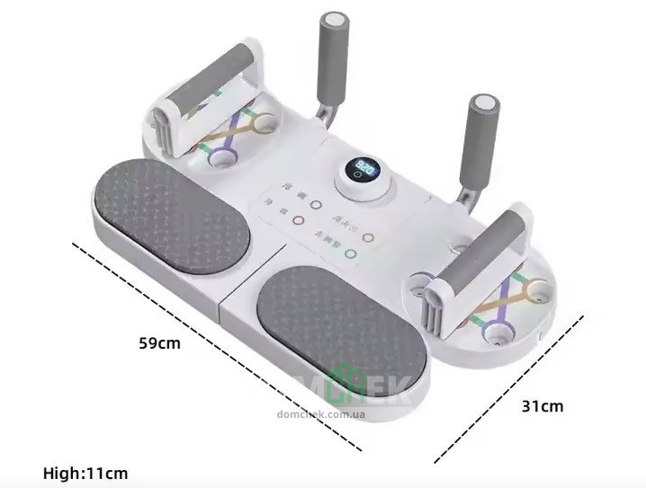 Новинка Многофункциональная платформа для отжиманий и планки с секундомером 12902 фото