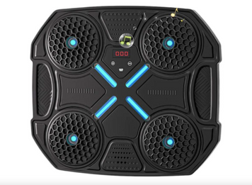 Настенная боксерская мишень с bluetooth колонкой и перчатками, тренажер для бокса детский 1213 фото