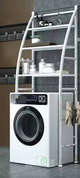Полка напольная для ванной комнаты, полочка для стиральной машины Sailboat Washing Machine Rack Sailboat фото