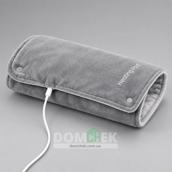 USB грілка 50&deg;C  від повербанка з приємної на дотик тканини 30x50 см 90133 фото