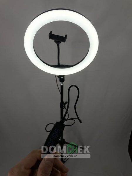 Кільцева лампа Ring Light 33см, Штатив 2 метри + Bt пульт для телефону L 30 HP SH фото