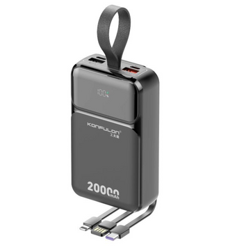 Повербанк 20000mAh 22.5W Power Bank KONFULON A54Q Черный A54Q фото