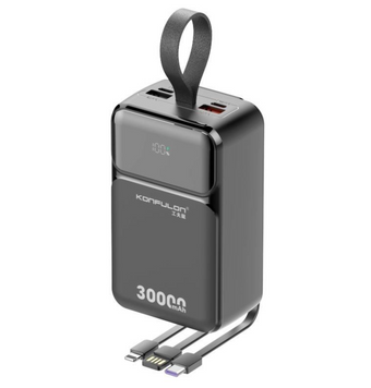 Повербанк 30000mAh 22.5W Power Bank KONFULON A55Q Черный A55Q фото